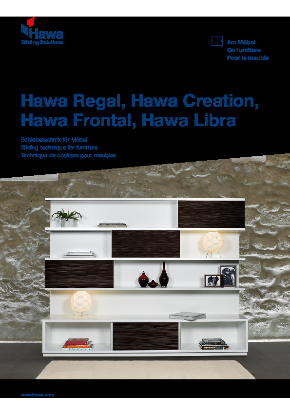 HAWA Regal, HAWA Creation, HAWA Frontal, HAWA Libra 2024